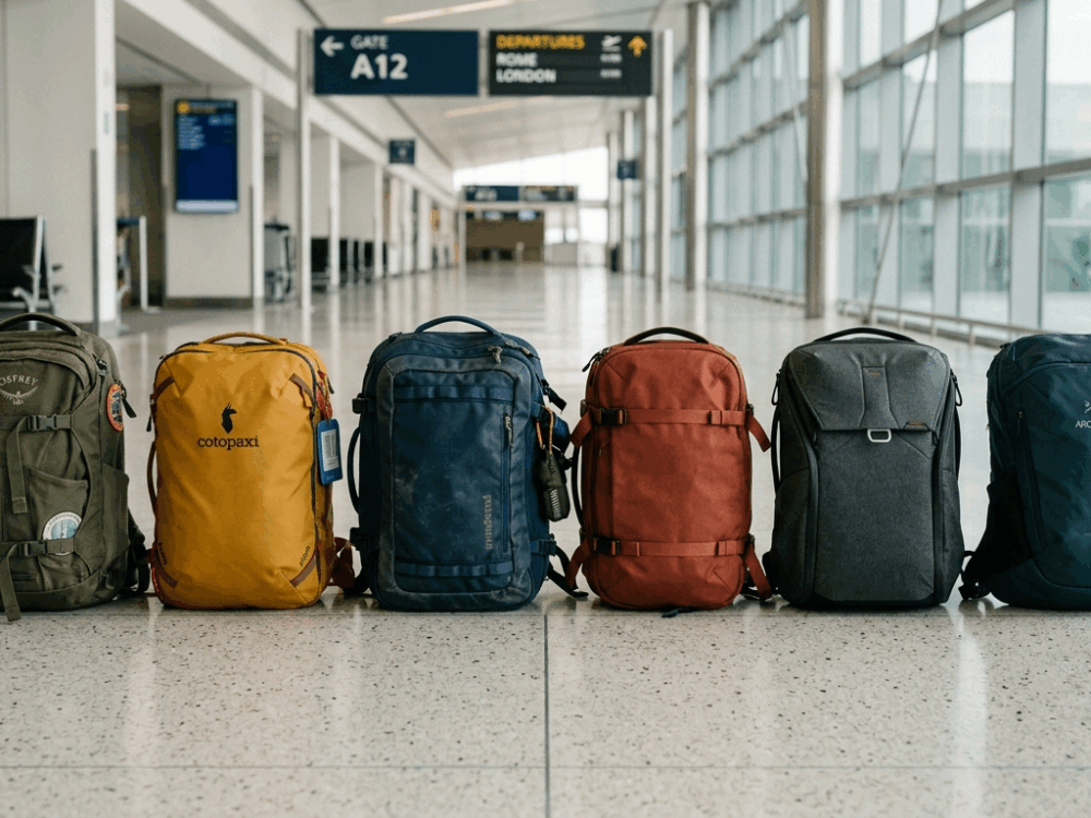 Non è un oggetto chic né un lusso: lo zaino da viaggio che rivoluziona il volo low cost